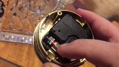 wm ar es. . Waterford crystal clock battery size